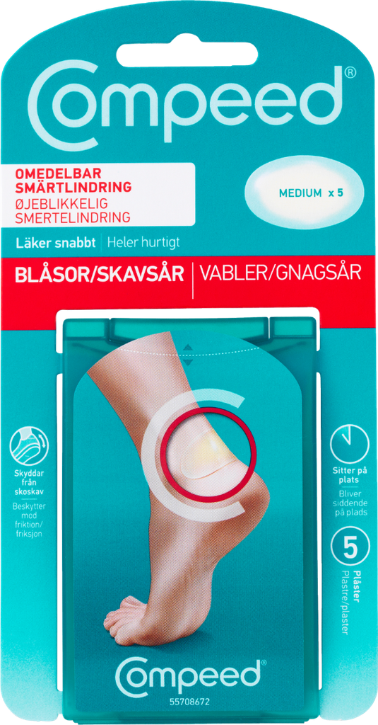 COMPEED Vabel Medium 5 stk